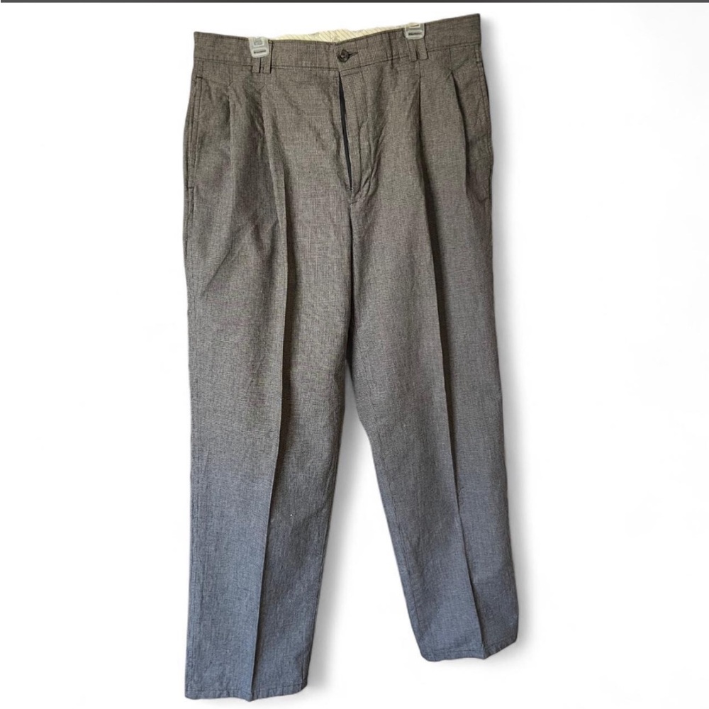 Gallery Softwear Men’s Black and White patterned Pants 33 waist